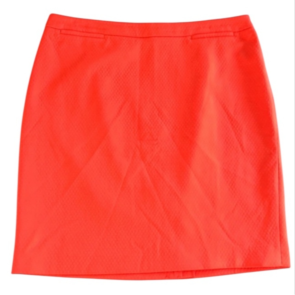 ** SALE** Halogen Nordstrom beautiful orange pencil skirt size 14